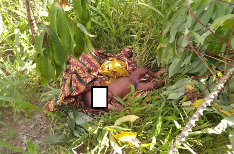 Volta Region: One month old baby abandoned in bush