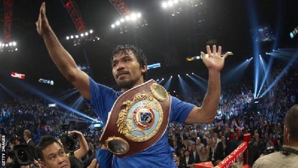 Manny Pacquiao is the only boxer to hold world championships across four different decades