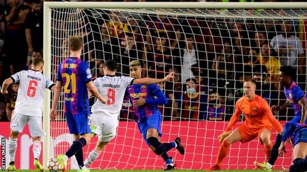 Bayern Munich beat Barcelona 3-0 at the Nou Camp in September. If Barca fail to win the rematch in Germany on Wednesday then they are likely to drop down to the Europa League