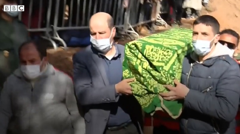 Rayan: Morocco holds funeral for five-year-old who died trapped in well