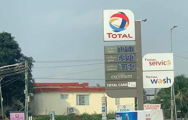 Total Oil takes the lead as fuel prices cross 7 cedis per litre