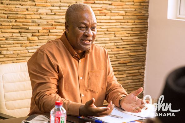 Mahama responds to Abronye DC’s coup allegations
