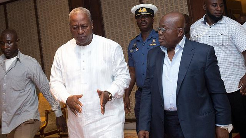 Mahama jabs Akufo-Addo