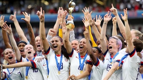 The USA women's team won a fourth World Cup in 2019