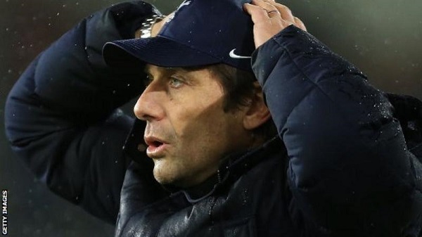 Tottenham have lost four of their last five league games under manager Antonio Conte