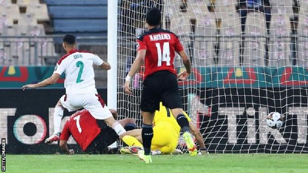 Trezeguet scored Egypt's winner in the first period of extra time from Mohamed Salah's pass