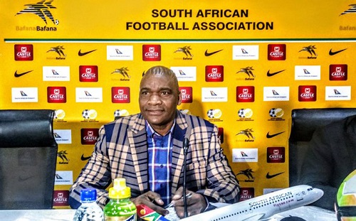 South Africa coach Molefi Ntseki 