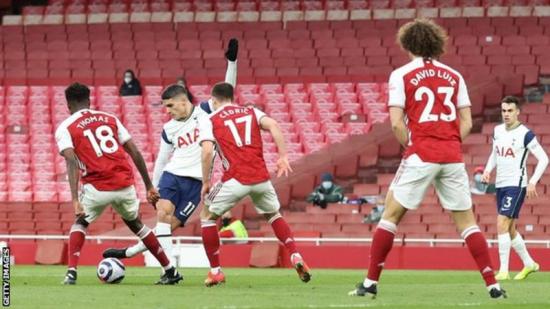 Erik Lamela's 'rabona' finish came just 14 minutes after he replaced the injured Son Heung-min