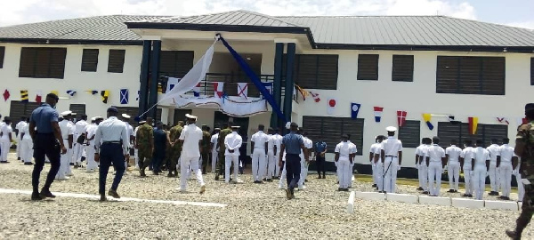 The facility comes in handy to alleviate accommodation challenges of the Ghana Navy