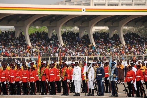 Independence anniversary parade