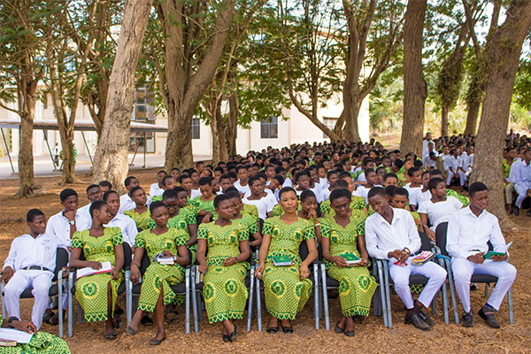 Mawuli School students