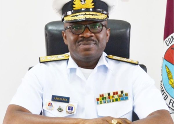 Acting CDS Rear Admiral Amoama