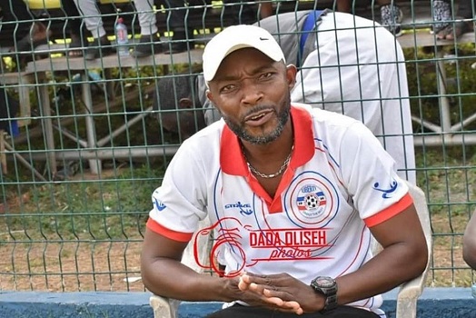 Liberty Professionals coach David Ocloo