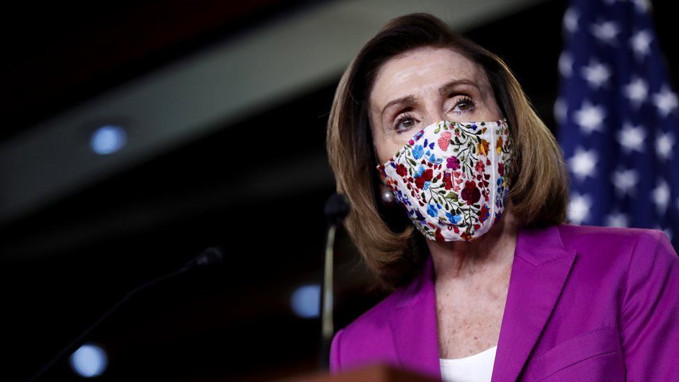 Ms Pelosi told House Democrats they needed to 