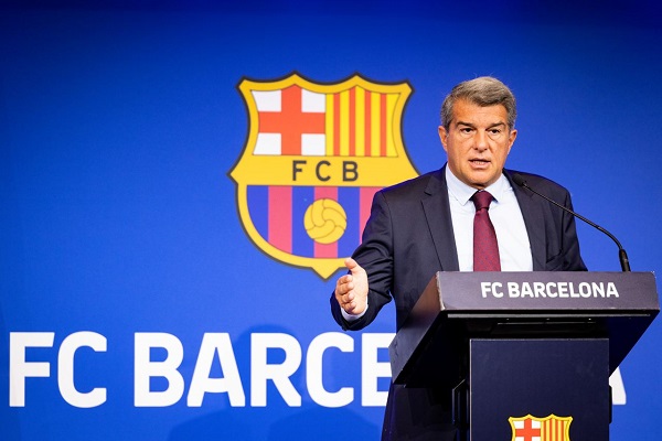  Barca President Joan Laporta