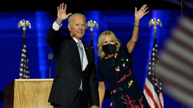 Joe and Jill Biden