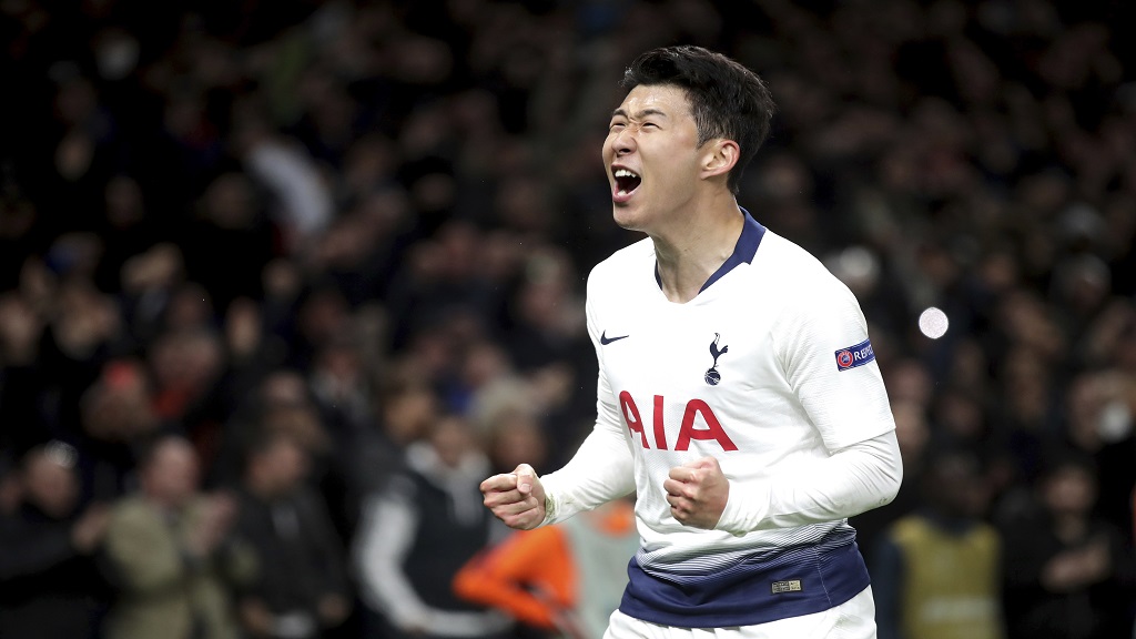 Son screamer sees Spurs stun Manchester City