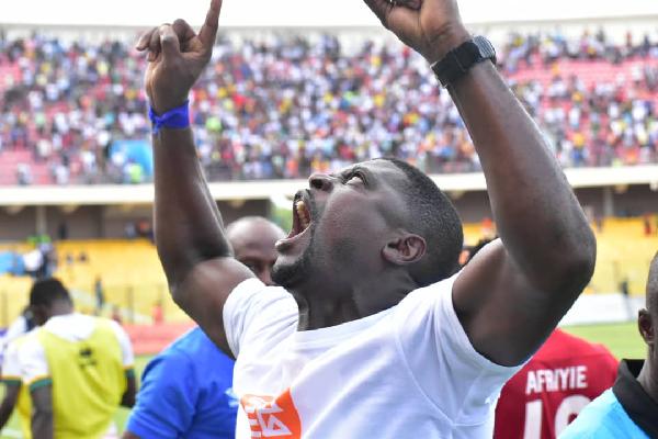 Hearts of Oak coach Samuel Boadu