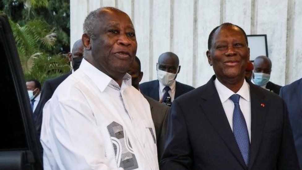 Gbagbo and Ouattara