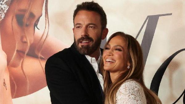 Ben Affleck and Jennifer Lopez at a special screening of her film Marry Me in February