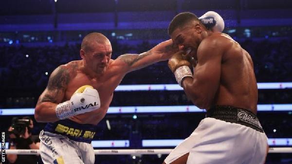 Oleksandr Usyk beat Anthony Joshua comfortably on points in their first fight in September
