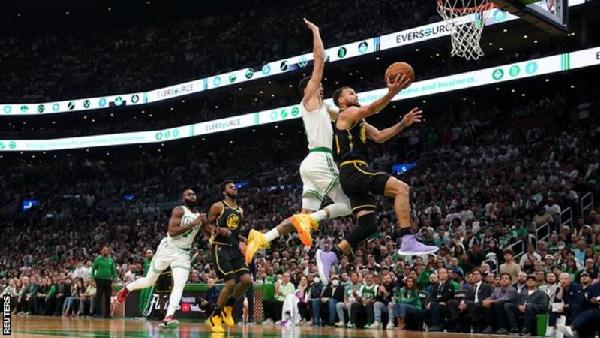 Curry made 14 of 26 field-goal attempts in the latest game against the Boston Celtics