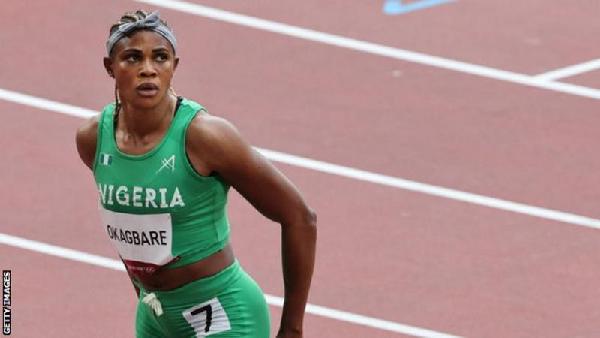 Blessing Okagbare was suspended during the 2021 Olympics in Tokyo