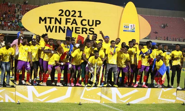  Hearts of Oak won the MTN FA CUP last season