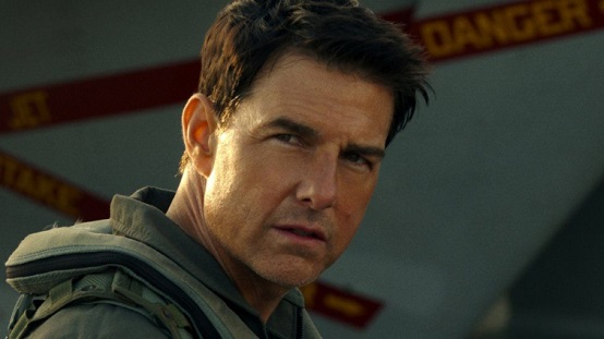 Tom Cruise in Top Gun Maverick