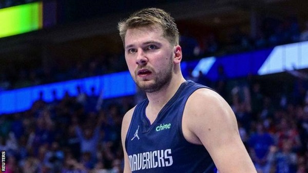 Doncic scored a game-high 33 points for the Dallas Mavericks in their win over the Phoenix Suns