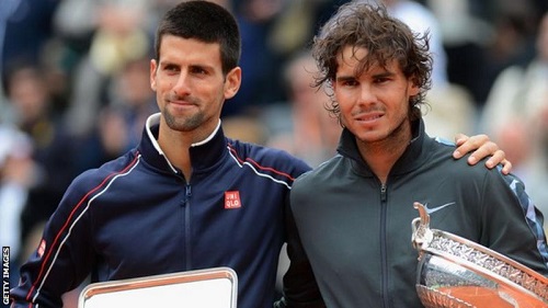 Djokovic and Nadal have played 10 times at the French Open, with the Spaniard winning seven and the Serb - who retired injured from their first meeting in 2006