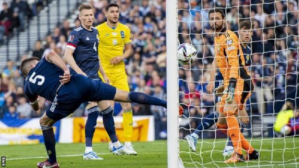 Roman Yaremchuk's header just after the break gave Ukraine a two-goal lead and left Scotland with too much to do