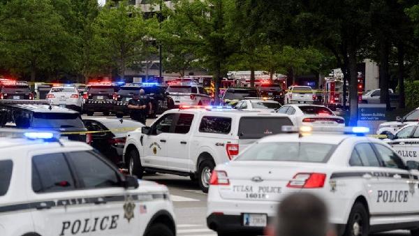Police say a gunman killed four people in Tulsa