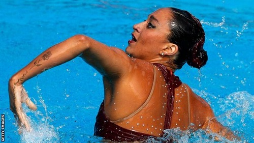 Anita Alvarez finished seventh in the solo free final