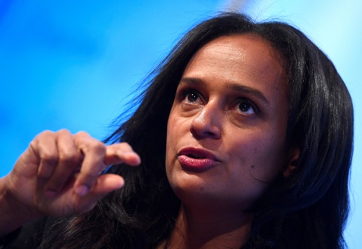 Isabel Dos Santos, daughter of Angola’s former President. REUTERS/Toby Melville