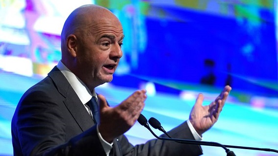 FIFA president Gianni Infantino