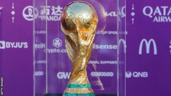 Which team will get their hands on the World Cup trophy on 18 December?