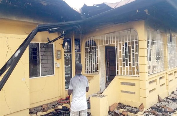 Fire gutted a house claiming life, causing severe injuries in Kumasi