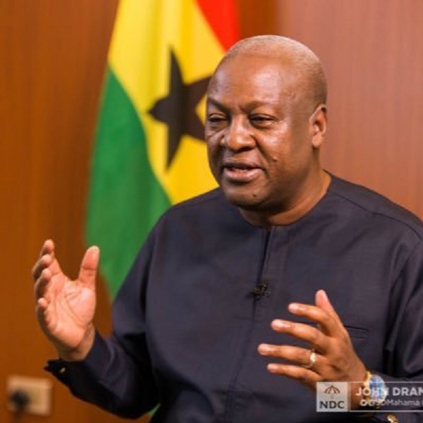 Former President John Dramani Mahama 