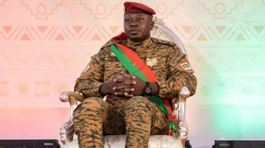Colonel Paul-Henri Damiba seized power in a coup in January 2022