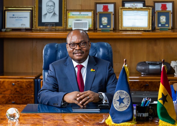 Governor of the Bank of Ghana (BoG), Dr. Ernest Addison