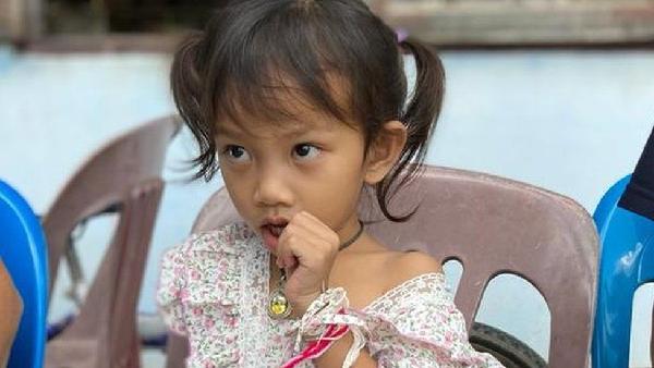 Three-year-old Emmy, the sole child to survive the Thai nursery killings