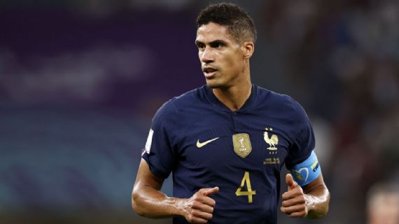 Raphael Varane won the 2018 World Cup with France. Photo by ANP via Getty Images