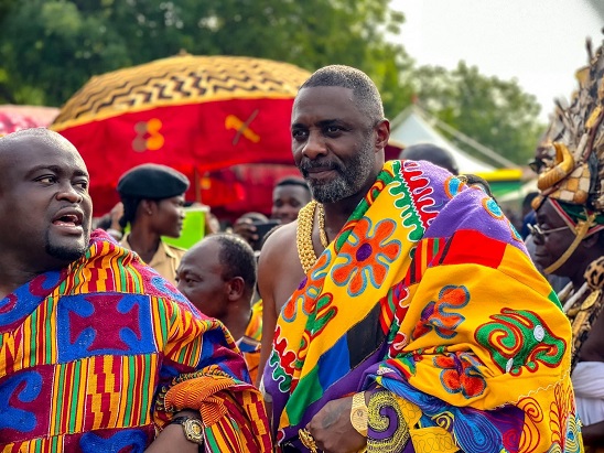 idris elba visit to ghana