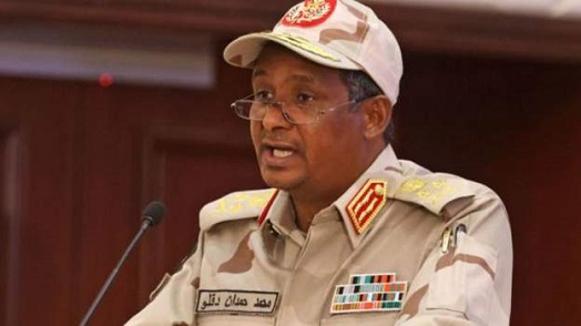 Mohamed Daglo says the 2021 coup has become a gateway for the remnants of the former regime of Omar al-Bashir