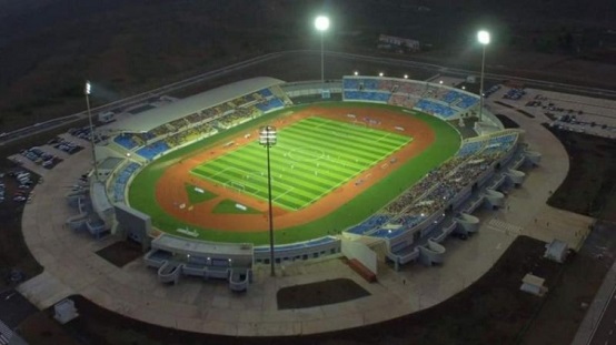 Cape Verde's national stadium was built in 2010 and the Blue Sharks have played there since 2014