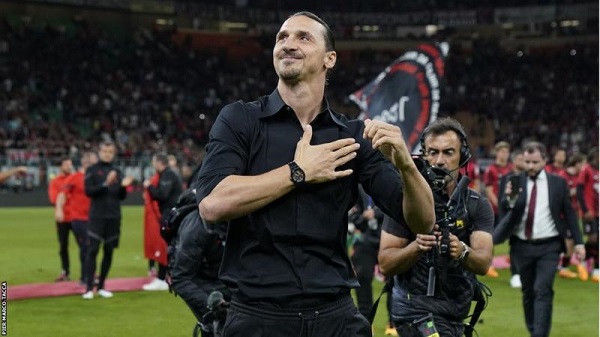 Ibrahimovic and many of his team-mates and the crowd were in tears as he announced his retirement on the pitch