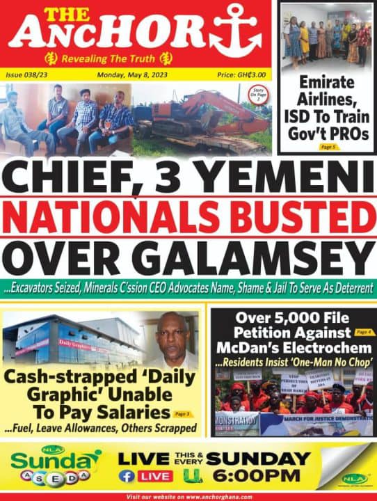Newspaper headlines Monday, May 8, 2023 Prime News Ghana