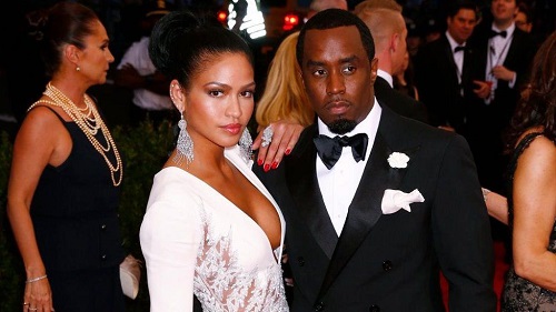 Sean Combs and Cassie at the Metropolitan Museum of Art Costume Institute Gala in 2015