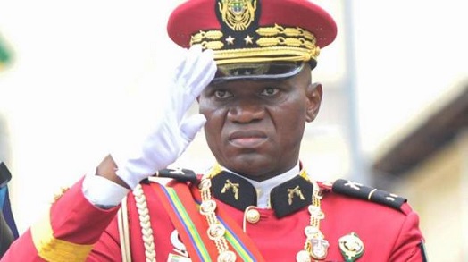 Gen Brice Nguema was sworn in as interim president in September